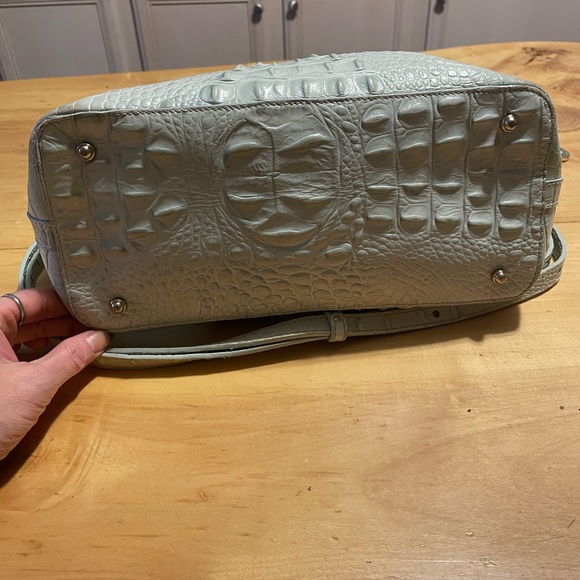 Brahmin Seafoam Ombré Crocodile-Embossed Bag - Picture 4 of 5